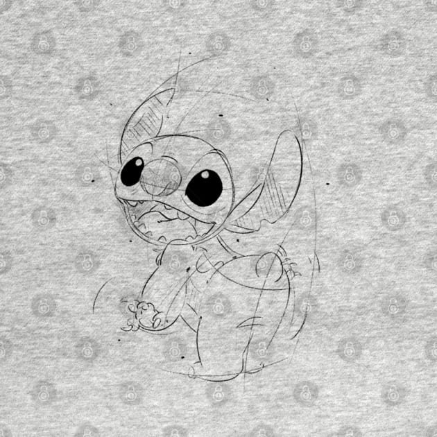 Stitch Sketch by Mirella Sato